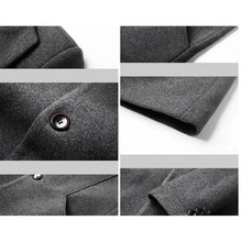 Load image into Gallery viewer, Slim Wool Blend Long Coat
