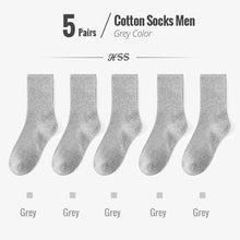 Load image into Gallery viewer, Combed Cotton Business Crew Socks
