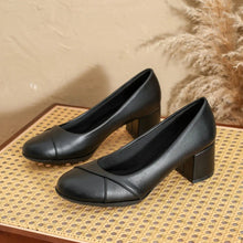 Load image into Gallery viewer, Women Mid Heel Slingback Pumps
