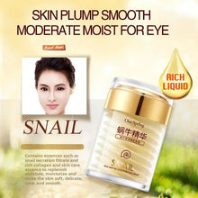 Load image into Gallery viewer, Skincare Set Snail Collagen Cream Anti Aging Whiten Skin Face Cream Fade Dark Eye Circles Remove Eye Bags Eye Serum
