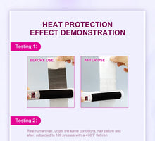 Load image into Gallery viewer, PURC Heat Protectant Spray Coconut Oil Frizz Control &amp; Shine for All Hair Types Thermal Protection up to 470°F Hair Care

