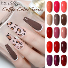 Load image into Gallery viewer, NAILCO 15ml Nail Gel Polish Semi Permanent UV Varnish Nails Art Gel Vernis Manicure TOP BASE Nails Products Supplies Equipment
