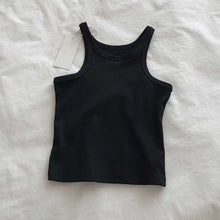 Load image into Gallery viewer, 2024 Women Tank Tops Sexy Cropped Top Female Women Summer Camisole Camis Black White Sport Clothes For Women
