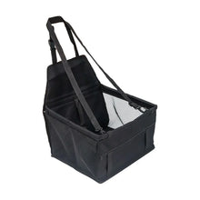 Load image into Gallery viewer, Dog Car Seat Cover Foldable Hammock Pet Harness Cat Bag Basket Stable and Foldable Travel Pet Dog and Cat Safety Car Seat
