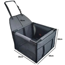 Load image into Gallery viewer, Travel Dog Car Seat Cover Waterproof Pet Dog Carriers Bag Cat Transport Hammock Dog Car Seat Basket for Small Medium Dogs
