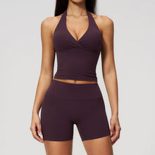 Load image into Gallery viewer, Yoga Outfit Set Fitness Two-Piece Set With No Embarrassing Lines Butt-Lifting Running Shorts Leggings Yoga Suit Athletic Wear

