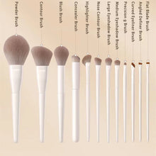 Load image into Gallery viewer, 12PCS Makeup Brush Set Foundation Concealer Powder Eyeshadow Blush Brush Kabuki Blending Cosmetic Beauty Tool for Face
