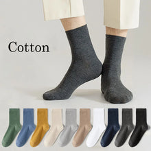 Load image into Gallery viewer, 5/10 pairs Cotton Men Socks Pack Breathable Sock Set High Quality Short Socks Black Ankle Short Gift For Man Size 39-44 Sox sock
