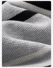 Load image into Gallery viewer, Oversize Striped Knit Summer Polo
