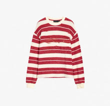 Load image into Gallery viewer, Floral Jacquard Knit Pullover Sweater
