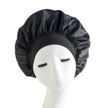 Load image into Gallery viewer, Shower Cap Hairdressing Hair Care Hat High Elasticity Monthly Shower Cap Female Nursing Satin Sleeping Cap
