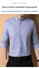Load image into Gallery viewer, Premium Cotton Checkered Slim Shirt
