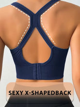 Load image into Gallery viewer, Women'S Sports Bra Without Underwire,with Cross Straps And Padding,for Yoga,Running,Fitness Activities
