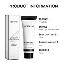Load image into Gallery viewer, Halloween Pure White Makeup Foundation Mixable Pure White Foundation Adjuster Concealer Face Paint Makeup Clown COS Carnival
