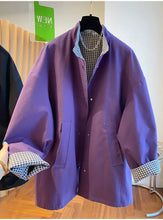 Load image into Gallery viewer, Casual Loose Windbreaker Trench Coat
