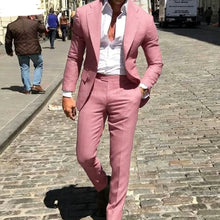 Load image into Gallery viewer, Classic Slim Fit Two Piece Suit
