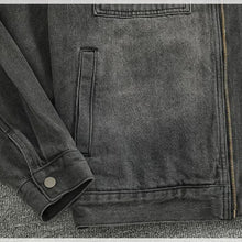 Load image into Gallery viewer, Washed Cargo Denim Jacket
