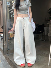 Load image into Gallery viewer, Women's Clothing Black Jeans Tie Dye Bleached Irregular Design Gradient Multi Color Female Denim Fashion Unique Colorful Cool
