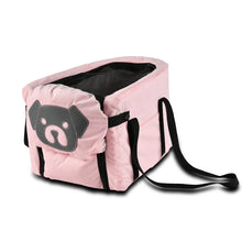 Load image into Gallery viewer, Dog Car Seat Cover Foldable Hammock Pet Harness Cat Bag Basket Stable and Foldable Travel Pet Dog and Cat Safety Car Seat
