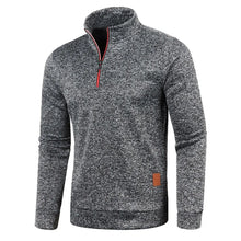 Load image into Gallery viewer, Men Sweatshirts Spring Autumn Pullover Half Zipper Pullover for Male Hoody Outdoor Sweatshit Solid Color Stand Collar

