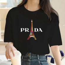 Load image into Gallery viewer, Classic Printed Summer Pullover Tee
