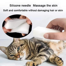 Load image into Gallery viewer, 1/5/10PCS Cat Dog Massage Brush Pet Special Brush Multifunctional Dust Removal Sponge Cleaning Brush Simulated Cat Tongue Comb
