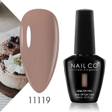 Load image into Gallery viewer, NAILCO 15ml Nail Gel Polish Semi Permanent UV Varnish Nails Art Gel Vernis Manicure TOP BASE Nails Products Supplies Equipment
