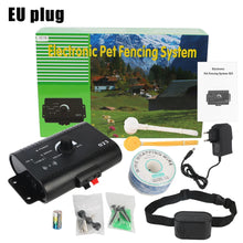 Load image into Gallery viewer, Dog Training Collar Pet Accessories Electronic Pet Fence System Containment Waterproof Electric Dog Fence Sound Shocked Collar
