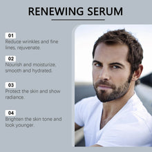 Load image into Gallery viewer, Men Renewing Serum Spray Hydrating &amp; Firming Face Essence Wrinkle Reduction Shrink Pores Smoothing Tightening Skin Care
