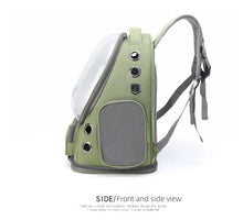 Load image into Gallery viewer, Transparent Pet Carrier Backpack Outdoor Travel Essential for Cats Small Dogs Breathable Design Comfortable Premium Pet Supplies
