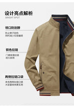 Load image into Gallery viewer, Reversible Slim Stand Collar Jacket
