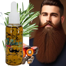 Load image into Gallery viewer, GZE 3-in-1 Beard Oil for Care - Moisturizes Beard &amp; Conditions Skin - Eliminates Flakes - For Men with Short or Long Facial Hair
