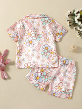 Load image into Gallery viewer, Striped Button Pajama Set
