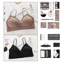 Load image into Gallery viewer, Women Sports Bras Fast Dry Elastic Padded Gym Running Skeep Bra Solid Color Fitness Yoga Sport Breathable Tops

