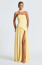 Load image into Gallery viewer, Backless High Split Summer Dress
