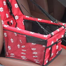Load image into Gallery viewer, Pet Dog Car Carrier Seat Bag Waterproof Basket Folding Hammock Pet Carriers Bag For Small Cat Dogs Safety Travelling Mesh
