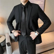 Load image into Gallery viewer, Korean Slim Business Suit Set
