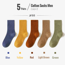Load image into Gallery viewer, Combed Cotton Business Crew Socks
