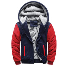 Load image into Gallery viewer, Camouflage Fleece Hooded Jacket
