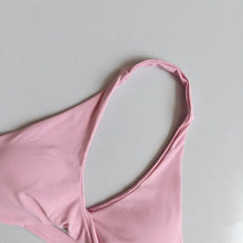 Load image into Gallery viewer, Sports Bra Women's Halter Neck Beautiful Back Push-up Chest-revealing Pilates Vest Training Yoga Wear Gym Running Fitness Bras
