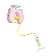 Load image into Gallery viewer, New Type Of Electric Cat Toy with 2 Ropes Smart Hanging Door Auto Swing Feather Toy A Self-entertainment And Cat-teasing Wonder
