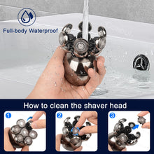 Load image into Gallery viewer, Shaver for Men Electric Shaver Bald Head Shaver 5 in 1 Hair Clipper for Bald Man Beard Trimmer Shaving Machine Bald Head Razor 7
