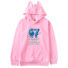 Load image into Gallery viewer, Kids Cat Ears Cartoon Hoodie
