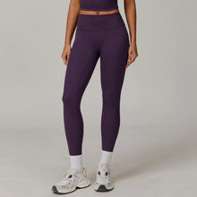 Load image into Gallery viewer, Fitness Leggings High Rise Hip Lift Brushed Soft Material For Ladies Outdoor Elastic Slim Fit Outer Wear Sports Tight Pants
