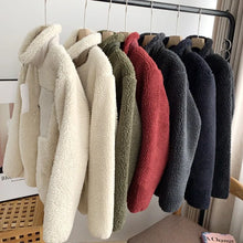 Load image into Gallery viewer, Warm Stand Collar Motorcycle Jacket

