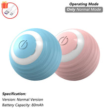 Load image into Gallery viewer, iLMH 1/2 PCS Cat Interactive Ball Toy Automatic Rolling Ball Faux Tail Rechargeable Smart Pet Electric Toy Pet Toy Imitate Mouse
