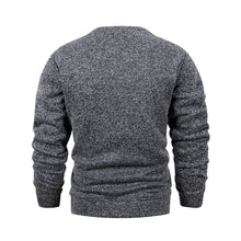 Load image into Gallery viewer, New Men's Sweater Spring Autumn Round Neck Long Sleeve Pullover Casual Sports Sweatshirt High Quality Solid Color Fleece Coat
