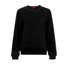 Load image into Gallery viewer, Beaded Casual Pullover Sweatshirt Women
