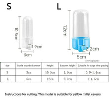 Load image into Gallery viewer, Hanging Pet Feeder Squirrel Parrot Water Dispenser Pet Bird Food Box Cage Accessories Birds Supplies
