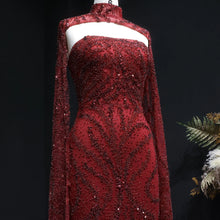 Load image into Gallery viewer, Sharon Said 2026 Luxury Evening Party Gowns Women' s Wedding Prom Dresses with Flowing Sleeves Elegant Mermaid SS663 Customized
